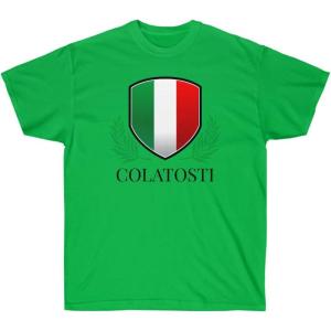 Italian Family Name Tee(Irish Green)