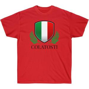 Italian Family Name Tee(Red)