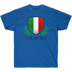 Italian Family Name Tee(Royal)