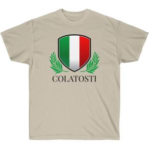 Italian Family Name Tee(Sand)