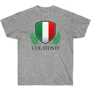 Italian Family Name Tee(Sport Grey)