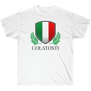 Italian Family Name Tee(White)