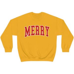 Merry Sweatshirt(Gold)