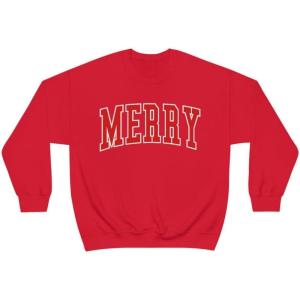 Merry Sweatshirt(Red)