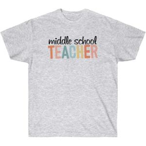 Middle School Teacher Tee(Ash)
