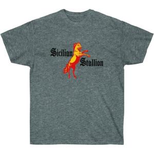 Sicilian Stallion T-Shirt(Dark Heather)
