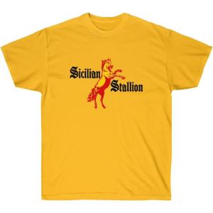 Sicilian Stallion T-Shirt(Gold)