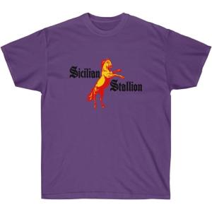 Sicilian Stallion T-Shirt(Purple)