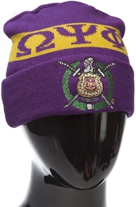imageOmega Psi Phi Knit Beanie Purple