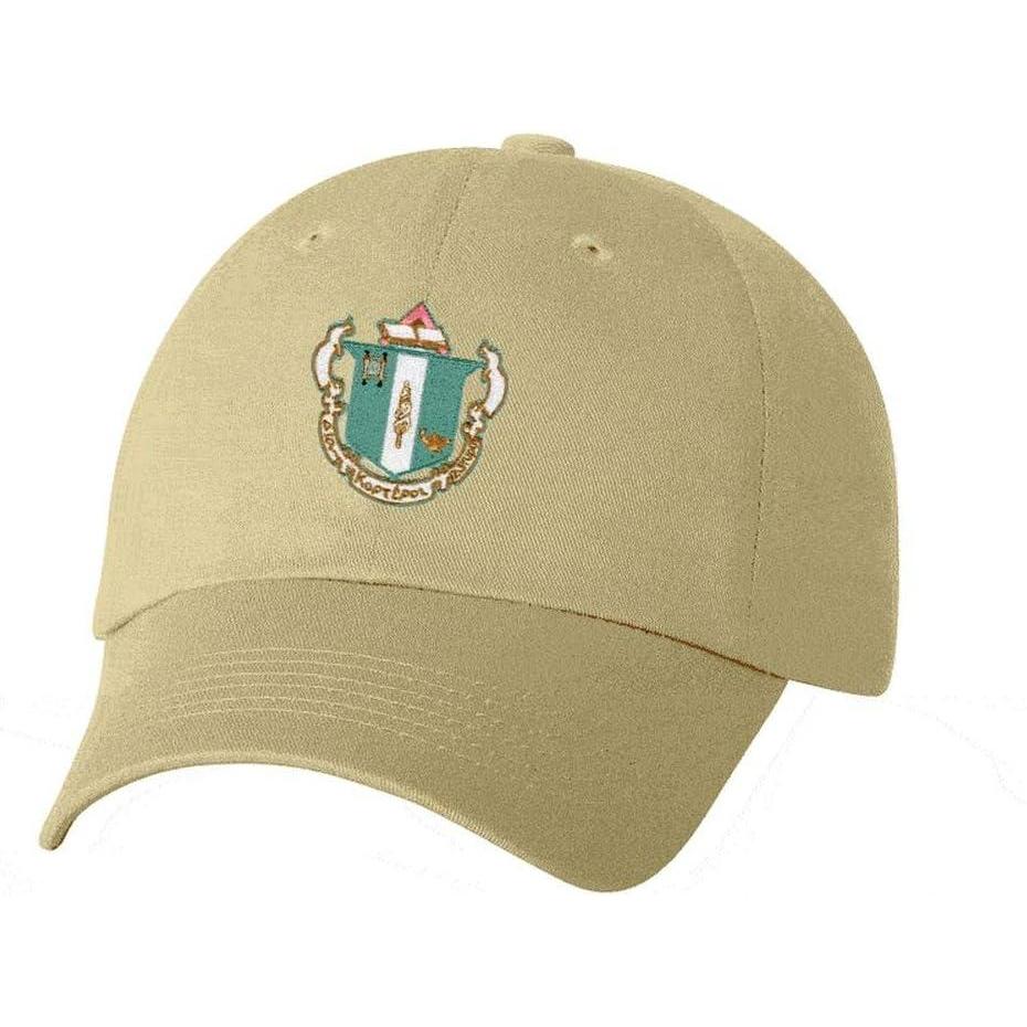 imageDelta Zeta Crest HatKhaki