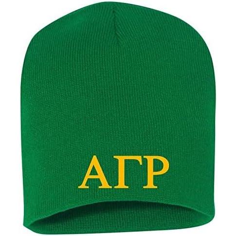 imageGreekgear Alpha Gamma Rho 8 Inch Beanie Kelly Green