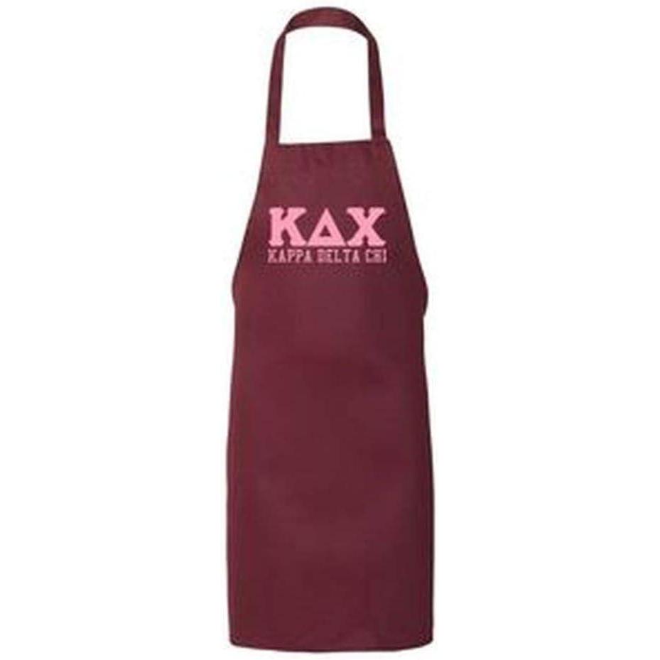 imageGreekgear Kappa Delta Chi Large Apron Maroon
