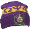 Omega Psi Phi Knit Beanie Purple