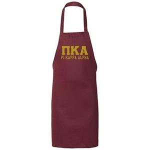 Greekgear Pi Kappa Alpha PIKE Large Apron Maroon
