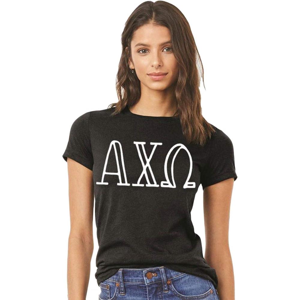 imageAlpha Chi Omega Bella Favorite TeeBlack
