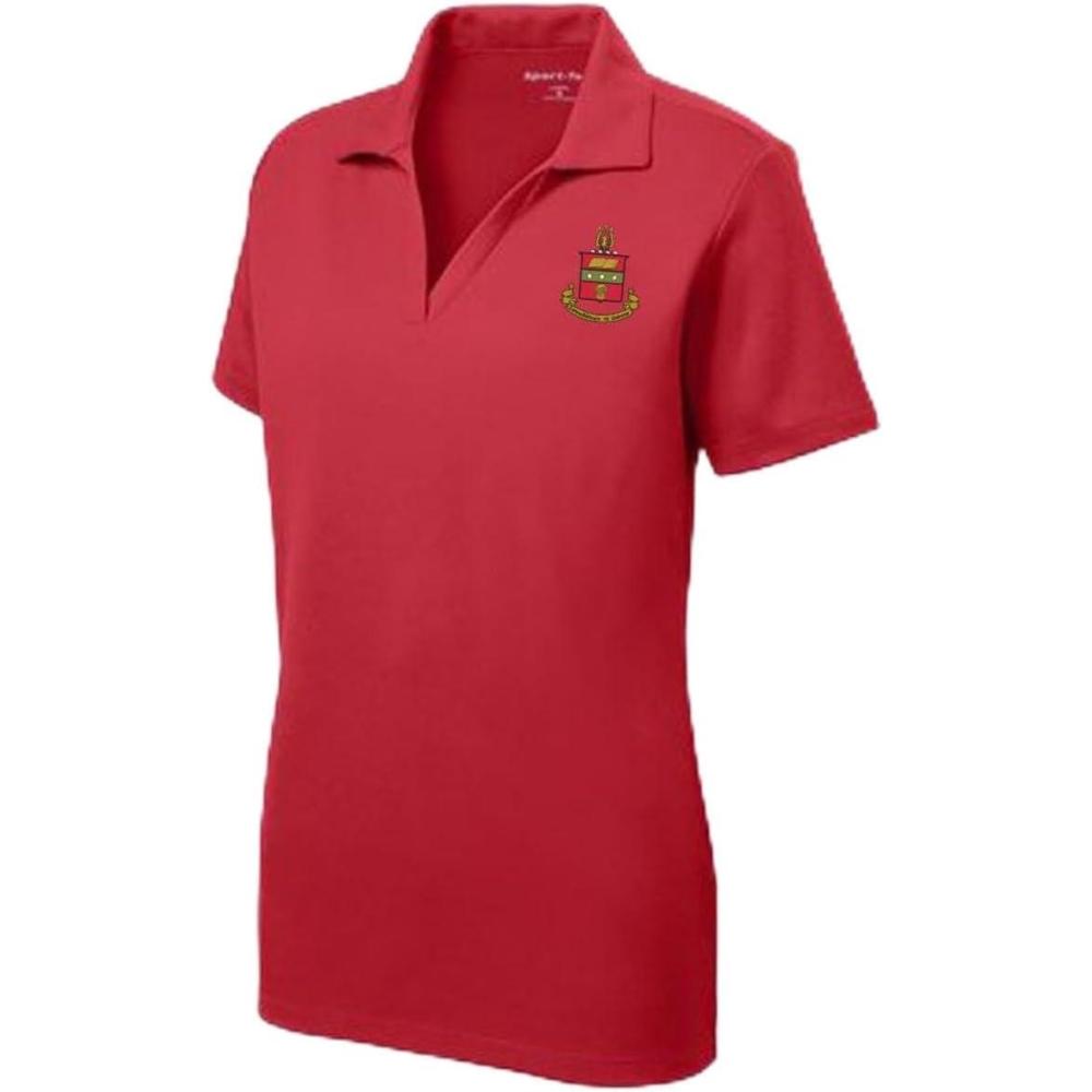 imageAlpha Chi Omega Emblem PoloTrue Red