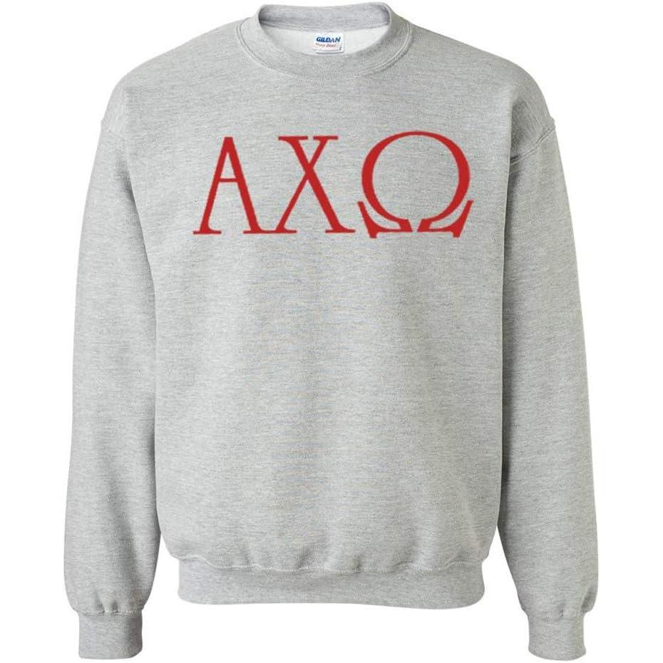 imageAlpha Chi Omega University Crewneck SweatshirtLight Grey
