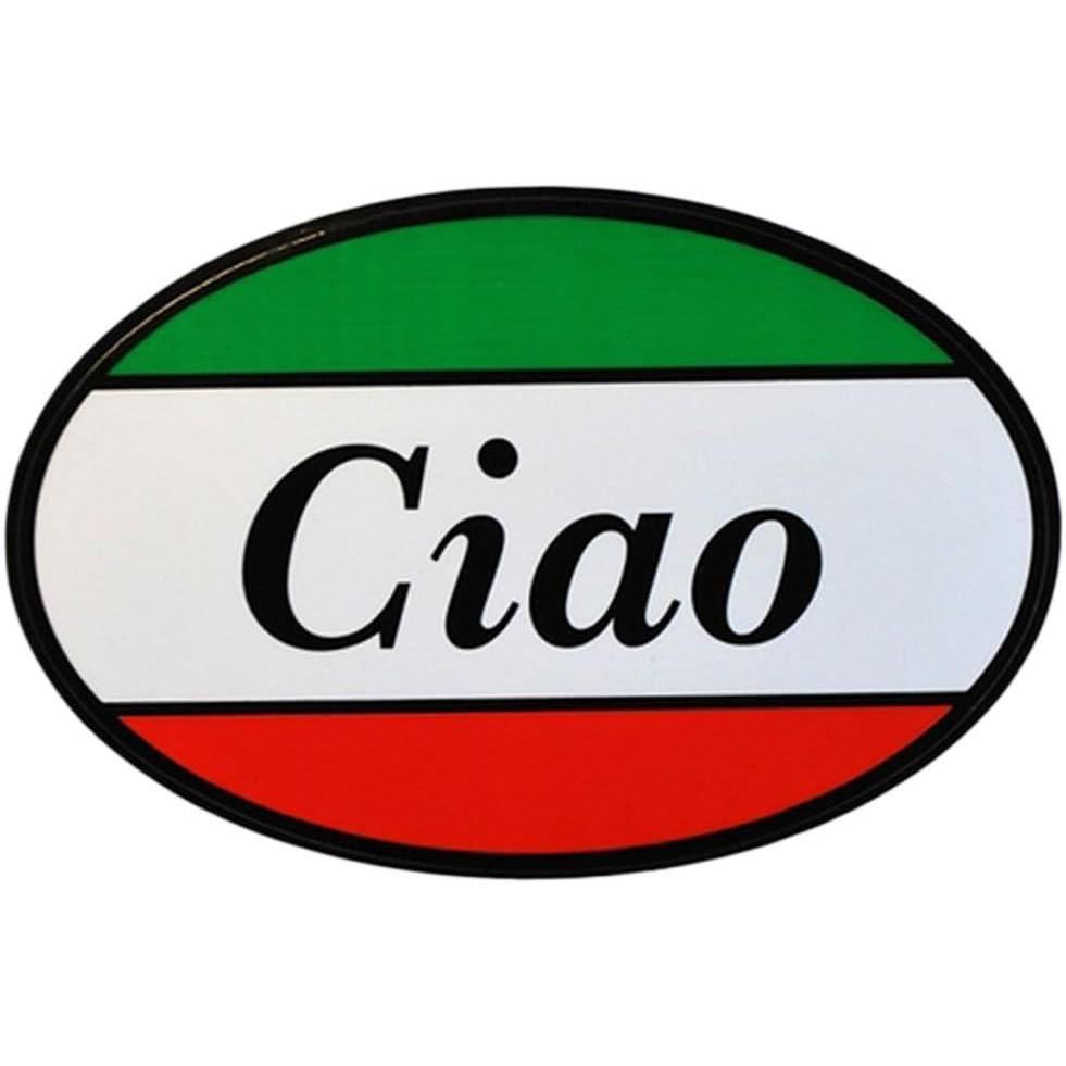 imageCiao Oval Decal Sticker