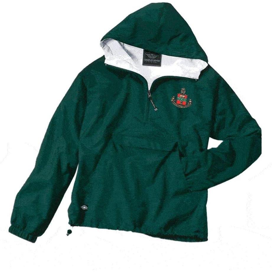imageGreekgear Alpha Chi Omega AnorakForest Green