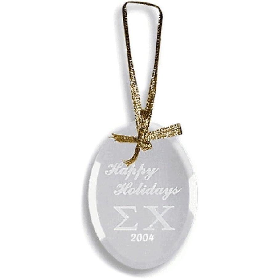 imageSigma Chi Glass Ornament