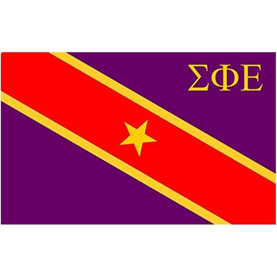 imageSigma Phi Epsilon SigEp Flag Decal Sticker