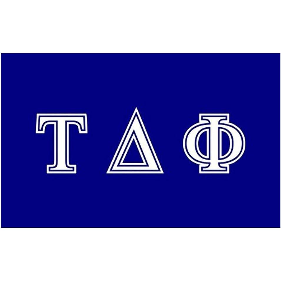 imageTau Delta Phi Flag Decal Sticker