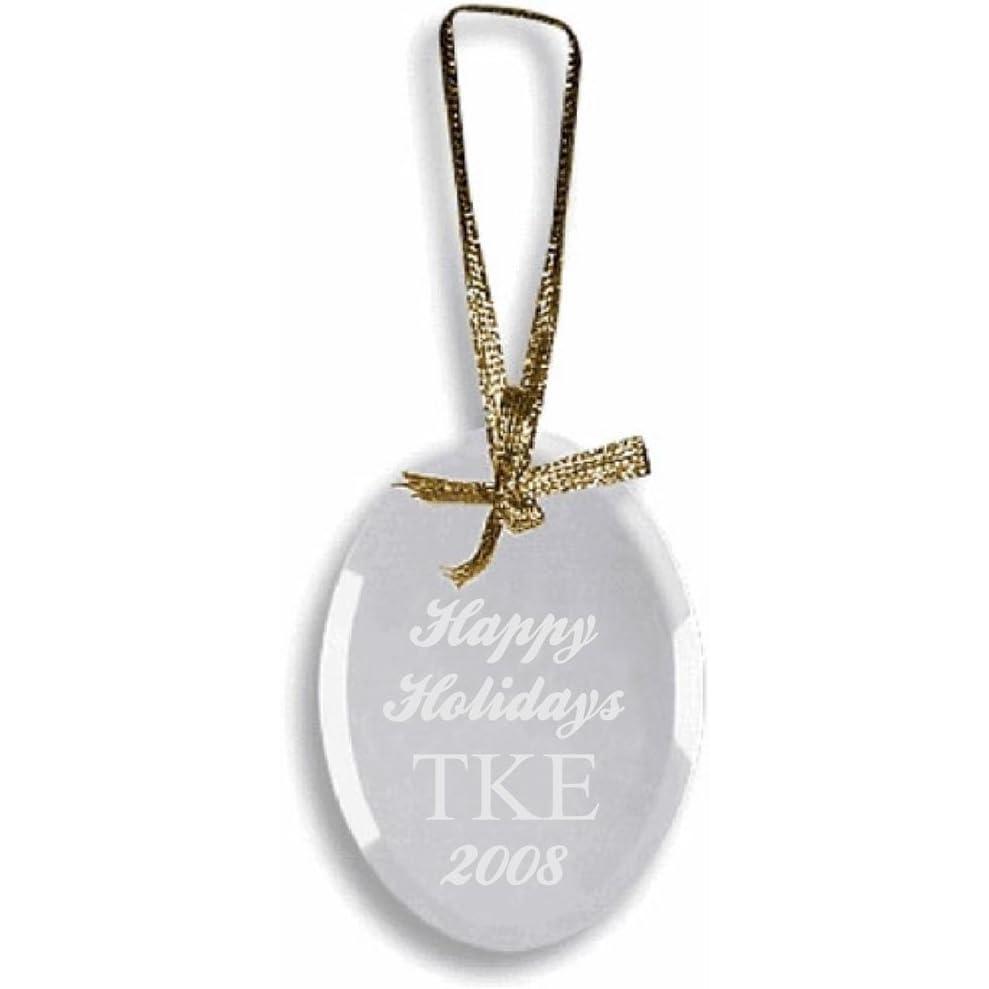 imageTau Kappa Epsilon TKE Glass Ornament
