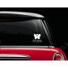 Personalized in Memory of Butterfly Decal Sticker 6 Inches(9 Inches)