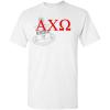 Alpha Chi Omega Greek Crest T-Shirt(Light Grey)