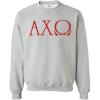 Alpha Chi Omega University Crewneck Sweatshirt(Light Grey)