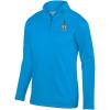 Greekgear Alpha Tau Omega ATO World Famous Crest Wicking Fleece Pullover(Columbia Blue)