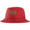 Women’s Alpha Chi Omega Greek Letter Bucket Hat(Red)