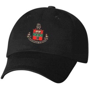 Alpha Chi Omega Chi O Emblem Hat(Black)