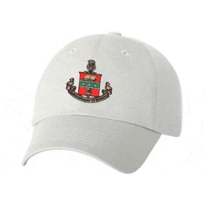 Alpha Chi Omega Chi O Emblem Hat(White)