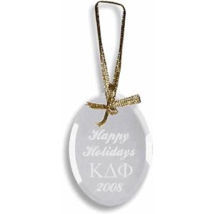 Kappa Delta Phi Glass Ornament