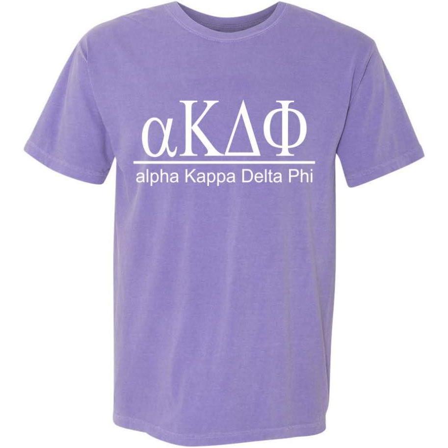imageAlpha Kappa Delta Phi Heavyweight TShirtLilac