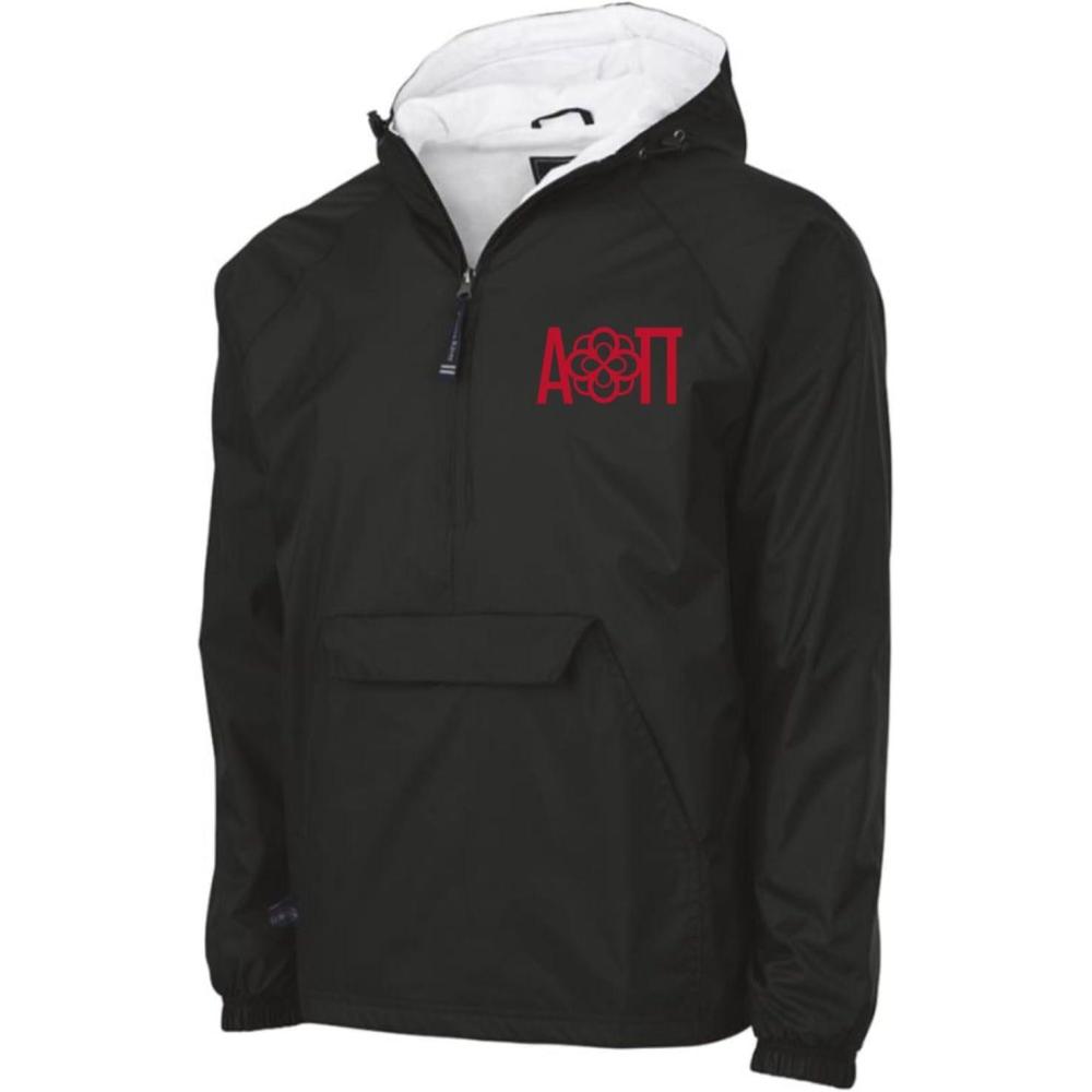 imageGreekgear Alpha Omicron Pi AOII AnorakBlack