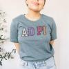 Alpha Delta Pi Nickname Tee(Light Blue)