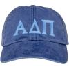 Alpha Delta PI Lettered Premium Pastel Hat(Midnight Navy)