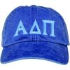 Alpha Delta PI Lettered Premium Pastel Hat(Royal Blue)