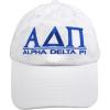 Alpha Delta PI World Famous Line Hat(White)