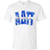Alpha Delta Pi Floral Big Lettered T-Shirt(White)