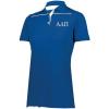 Alpha Delta Pi Greek Letter Defer Polo(Royal/White)