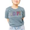 Alpha Delta Pi Nickname Tee(Light Blue)