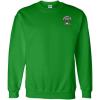 Alpha Epsilon Phi Left Chest Crest Crewneck(Green)