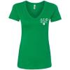 Alpha Epsilon Phi Mom Ideal V-Neck(Kelly Green)