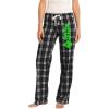 Greekgear Alpha Epsilon Phi Women’s Flannel Plaid Pant – PJ’s(Black)
