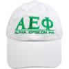 Greekgear Alpha Epsilon Phi World Famous Line Hat(White)