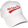 Greekgear Alpha Omicron PI AOII Tail Hat(White)