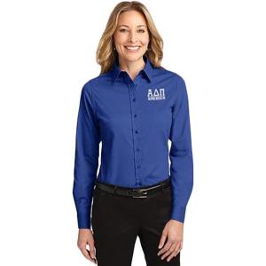 Alpha Delta Pi Greek Letter Oxford(Strong Blue)